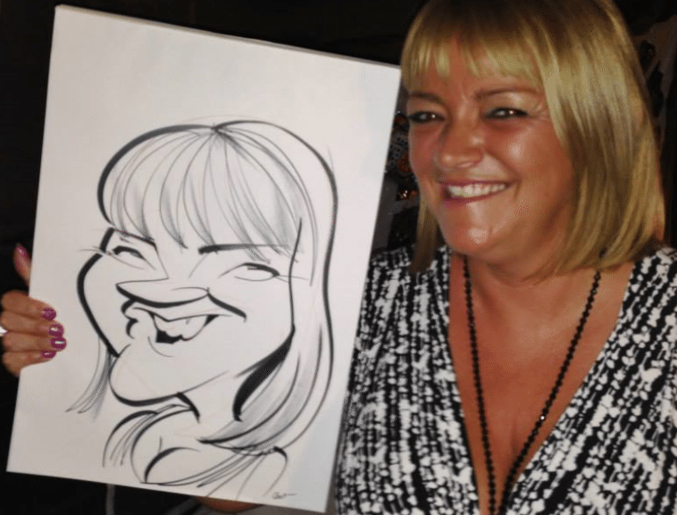 George the caricaturist
